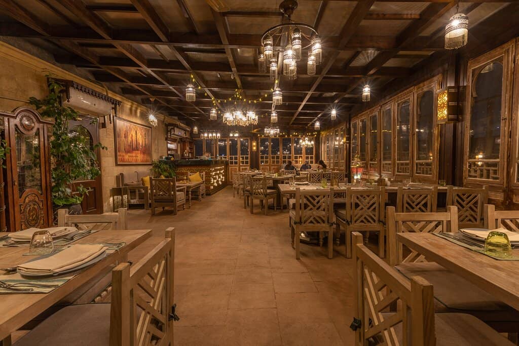 Upscale Traditional Egyptian Cuisine