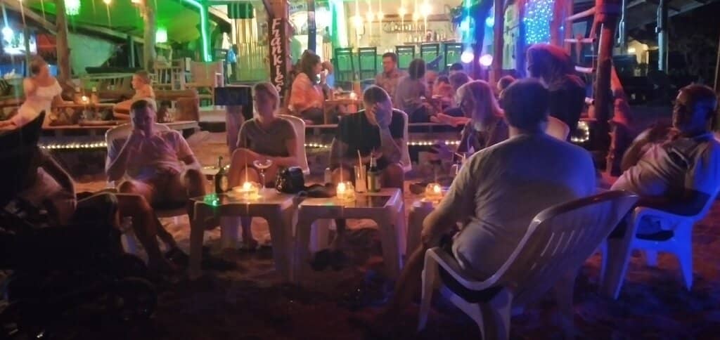 Tranquil Beachfront Bars