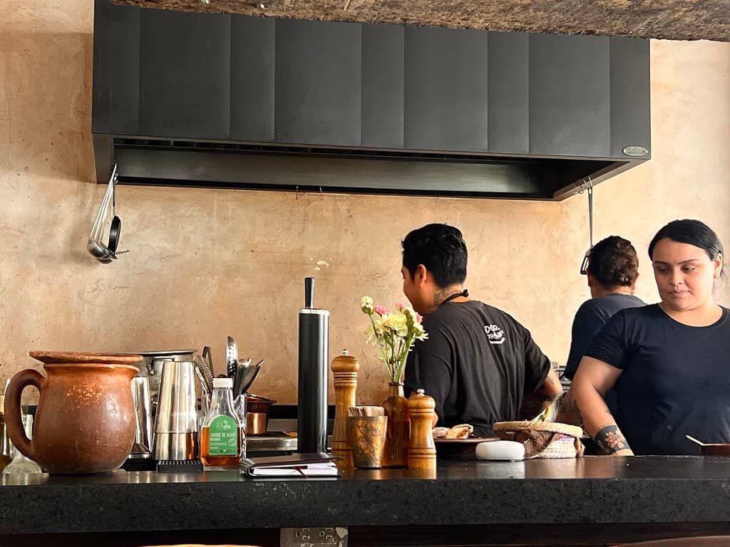 Intimate Kitchen Ambiance