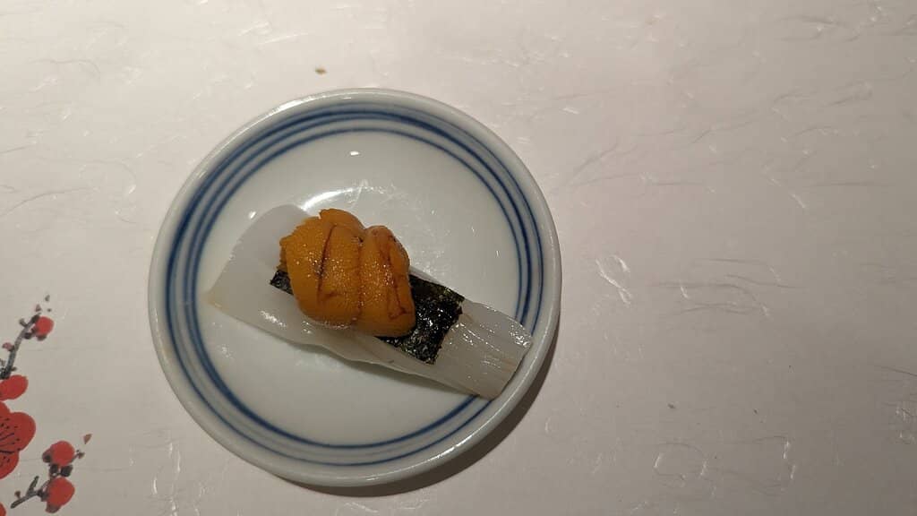 Standout Uni/Sea Urchin Sushi