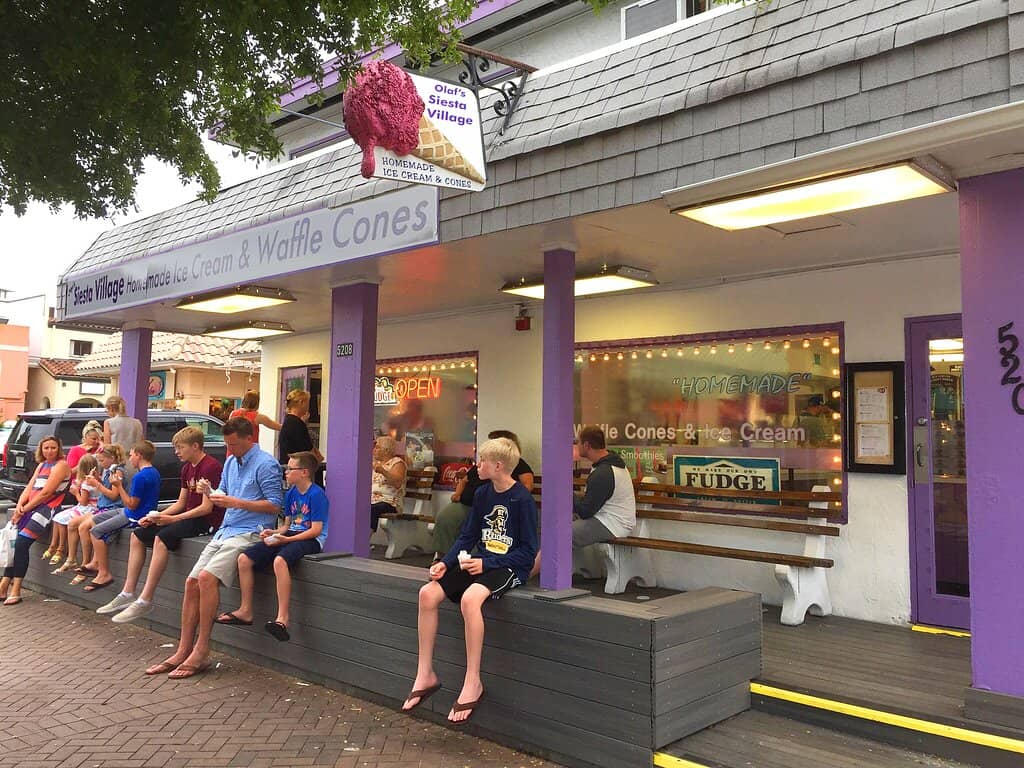 Freshly Made Waffle Cones & Fudge