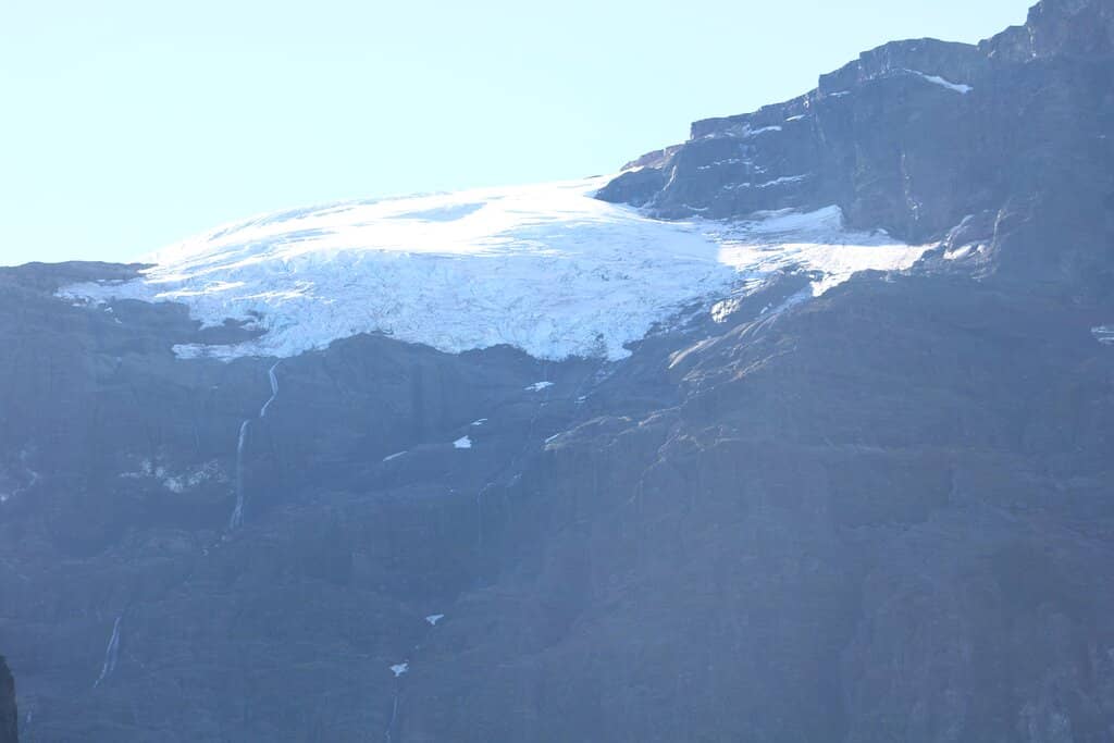 The Majestic Tronador Glacier