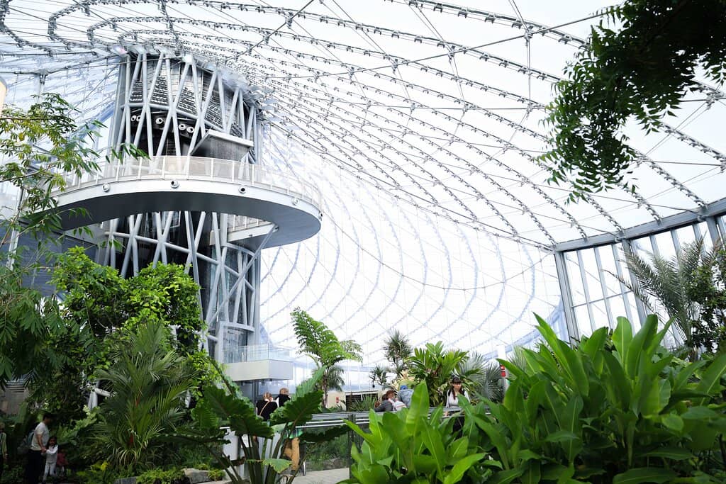 Canada's Tallest Indoor Waterfall