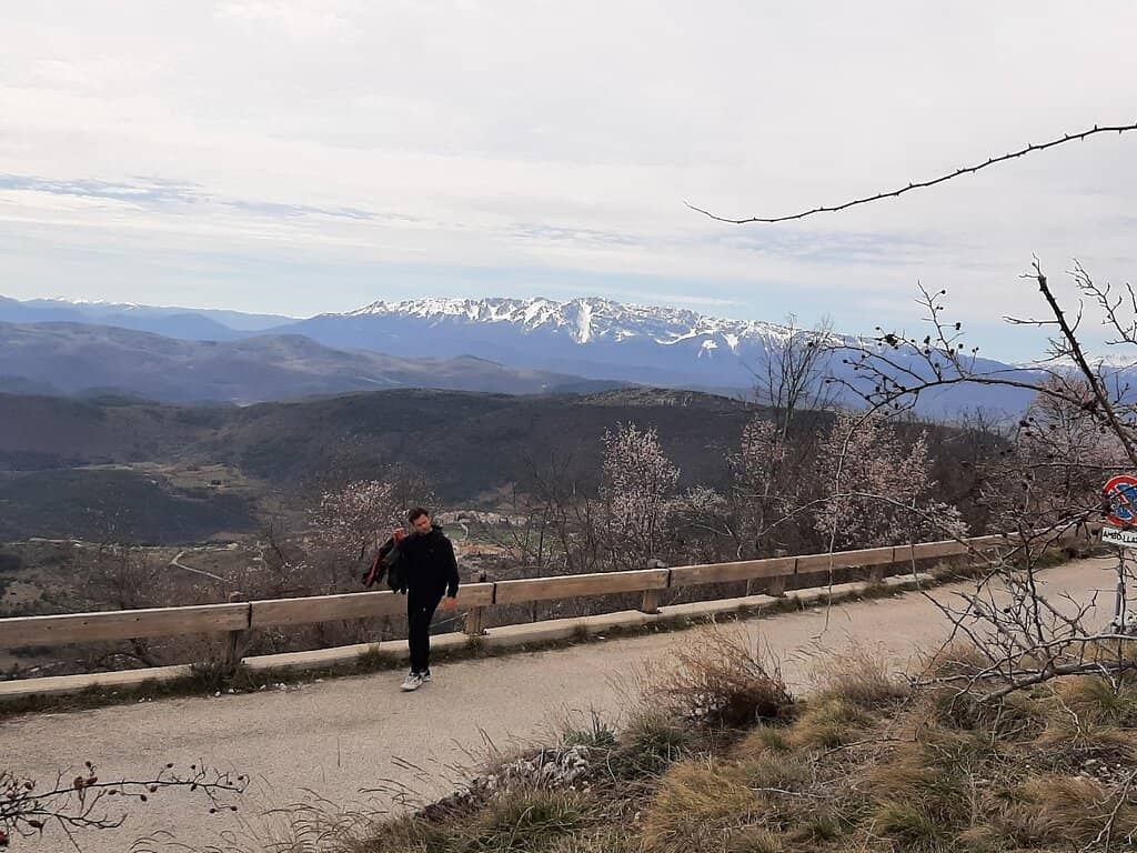 Sunset Views Over Abruzzo