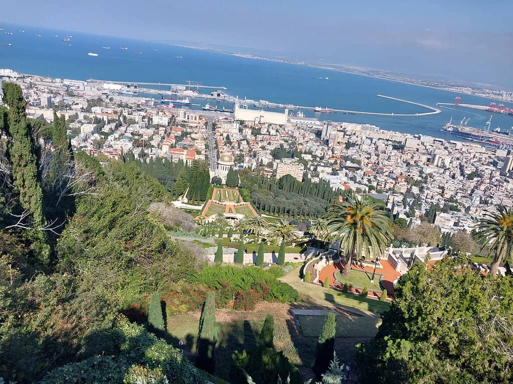 Lush Terraced Gardens