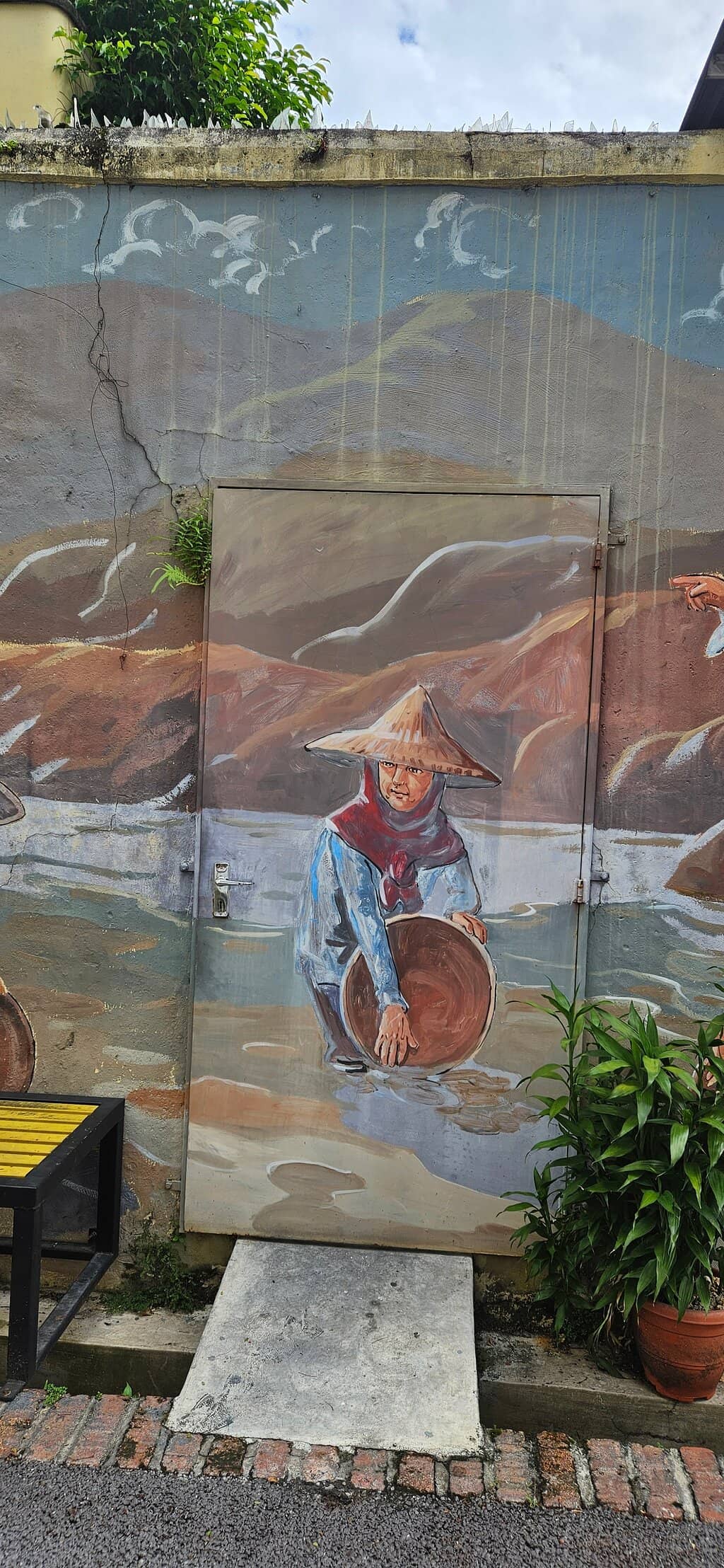 Phuket Old Town's Colorful Art