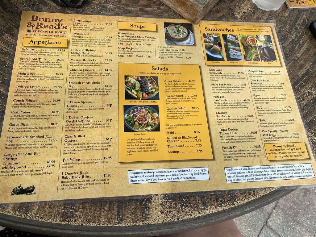 Fresh Seafood and Burgers