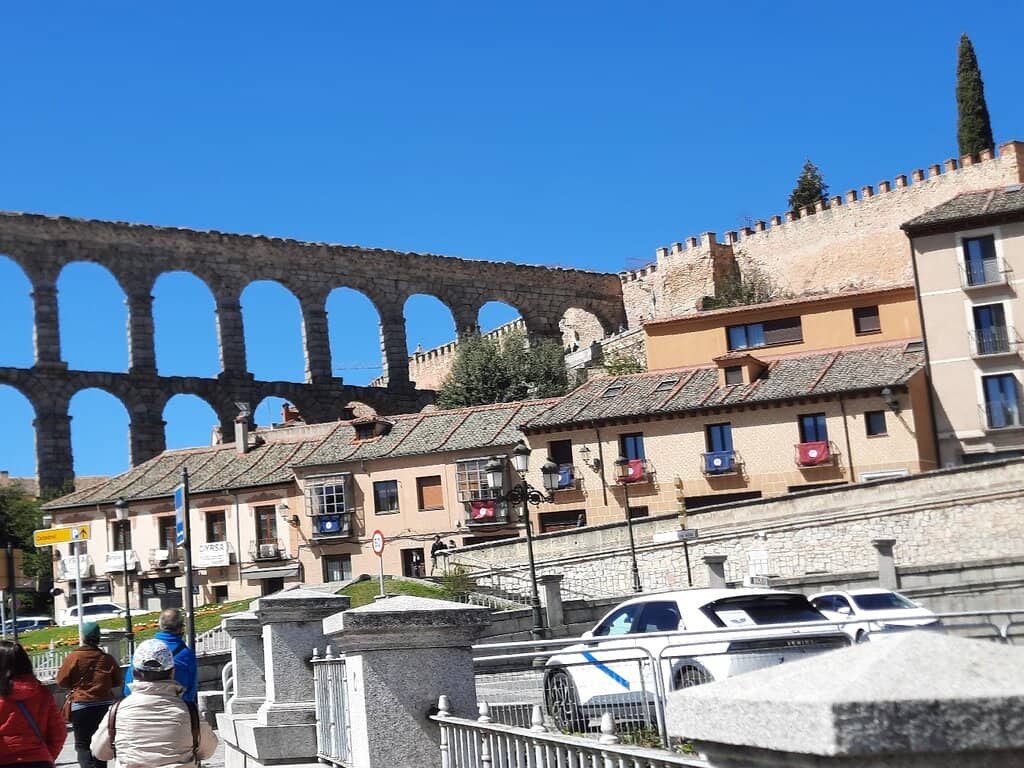 The Majestic Roman Aqueduct
