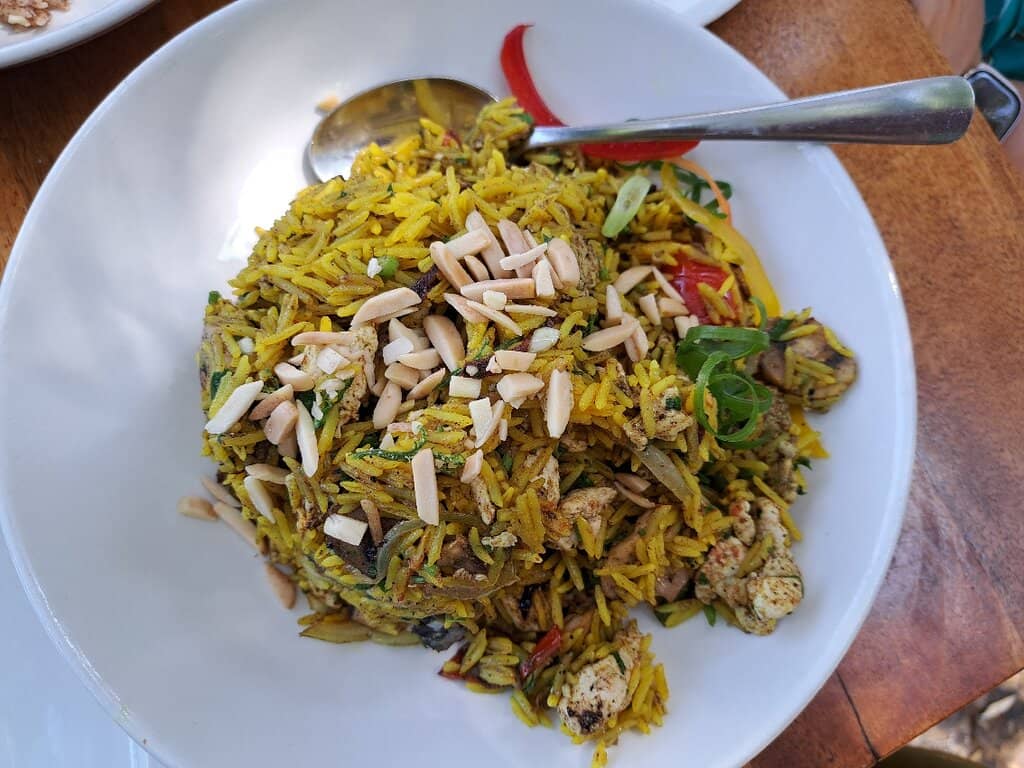 Generously Sized Sharing Plates