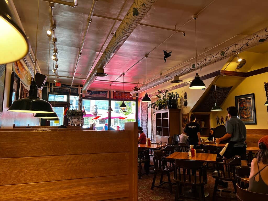 Lively, Informal Atmosphere