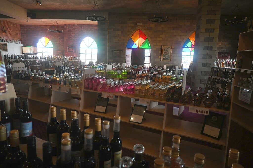 Extensive Liqueur & Spirit Range