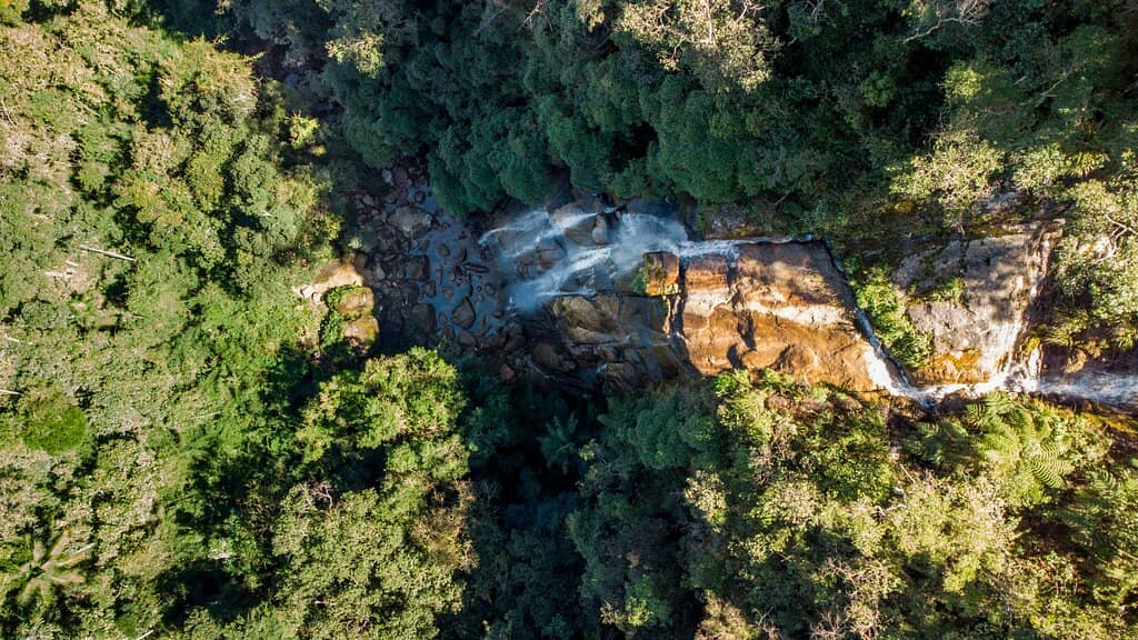Refreshing Waterfall Baths