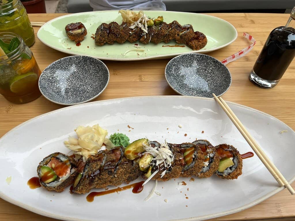 Generous Portions of Delicious Food