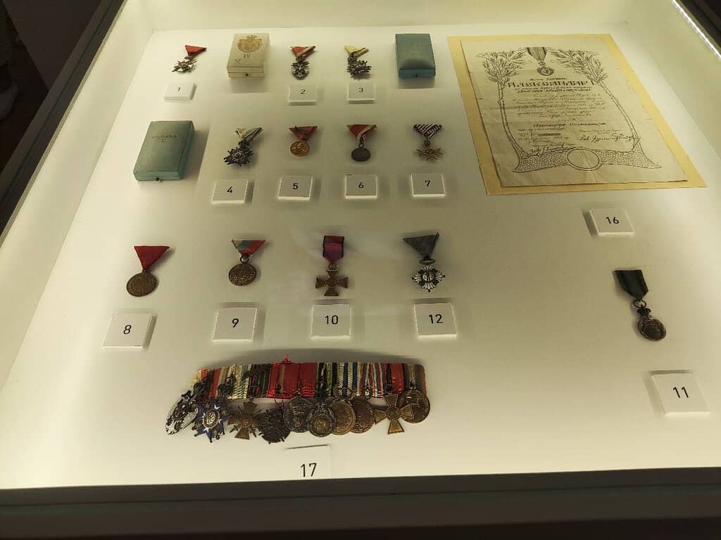 WWI Serbian Soldier Exhibits