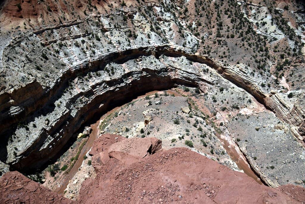 Sunset at Goosenecks