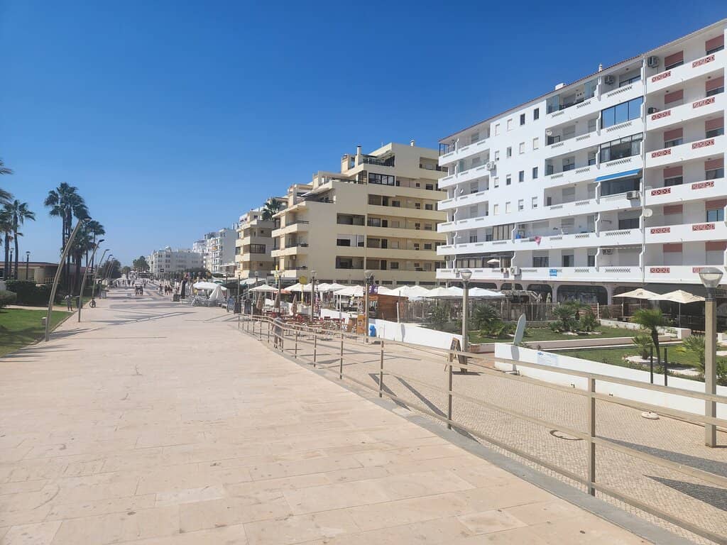 Vibrant Seaside Promenade