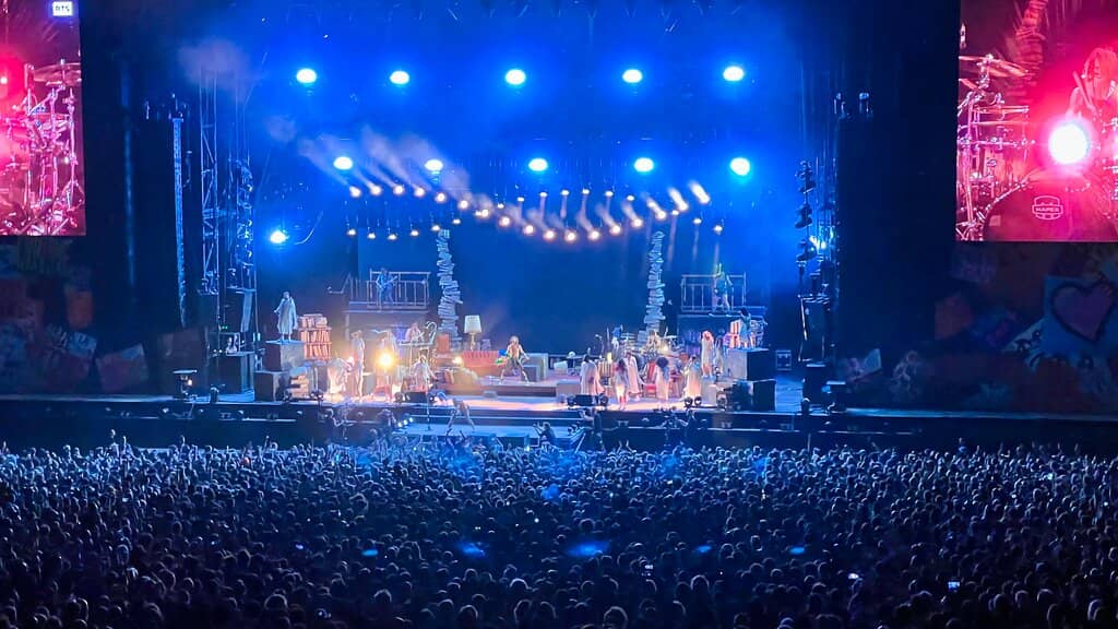 Vibrant Festival Atmosphere