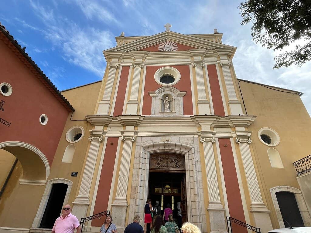Pink Ochre Facade