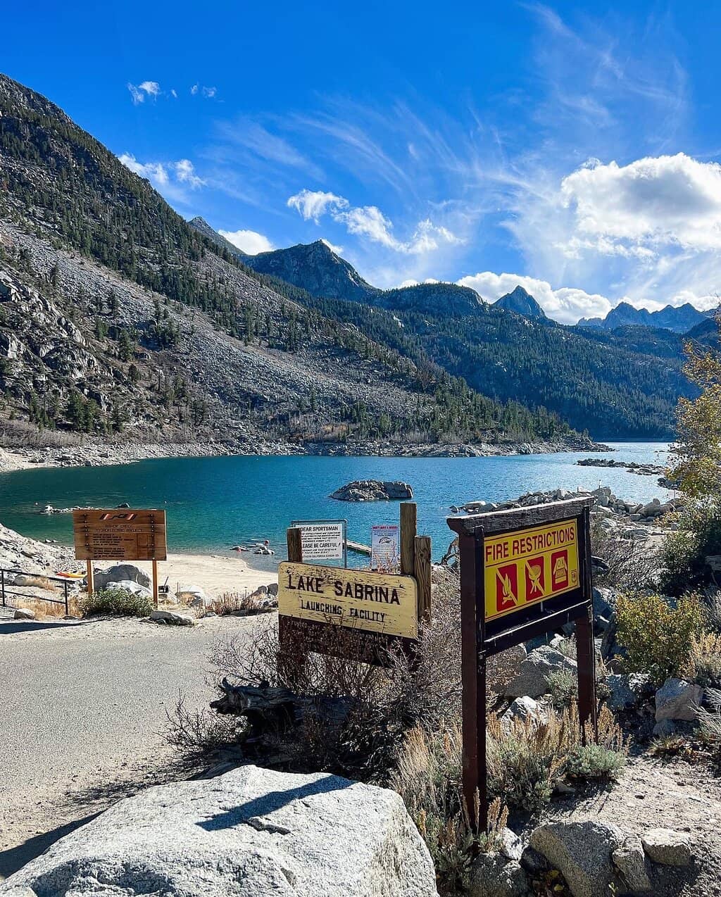 Sabrina Basin Trail Hiking