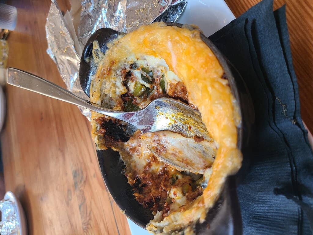 Warm Ambiance with Patio Seating