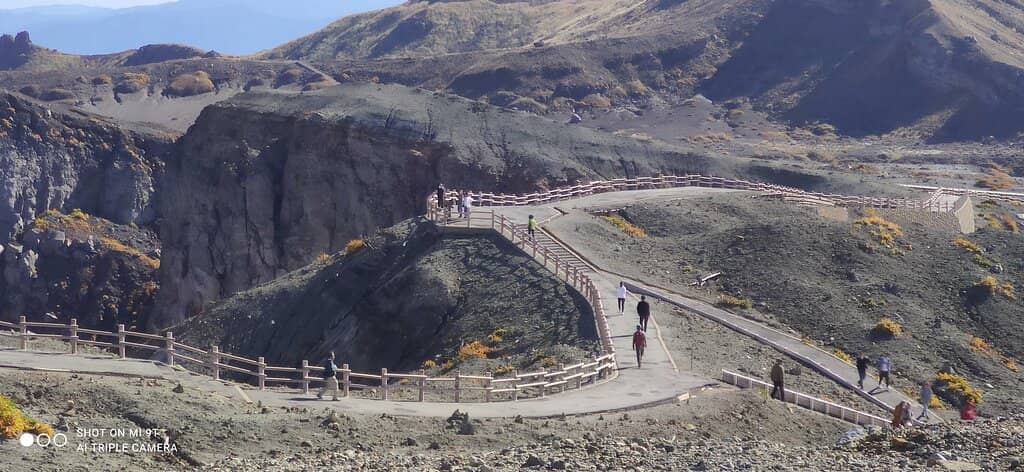 Nakadake Crater