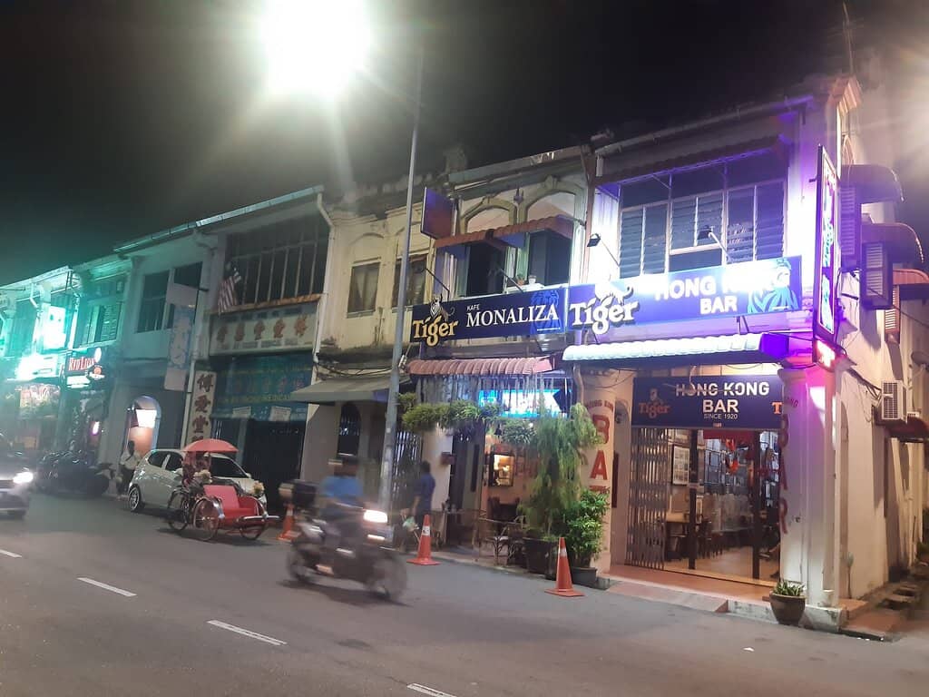 Chulia Street Night Hawker Stalls