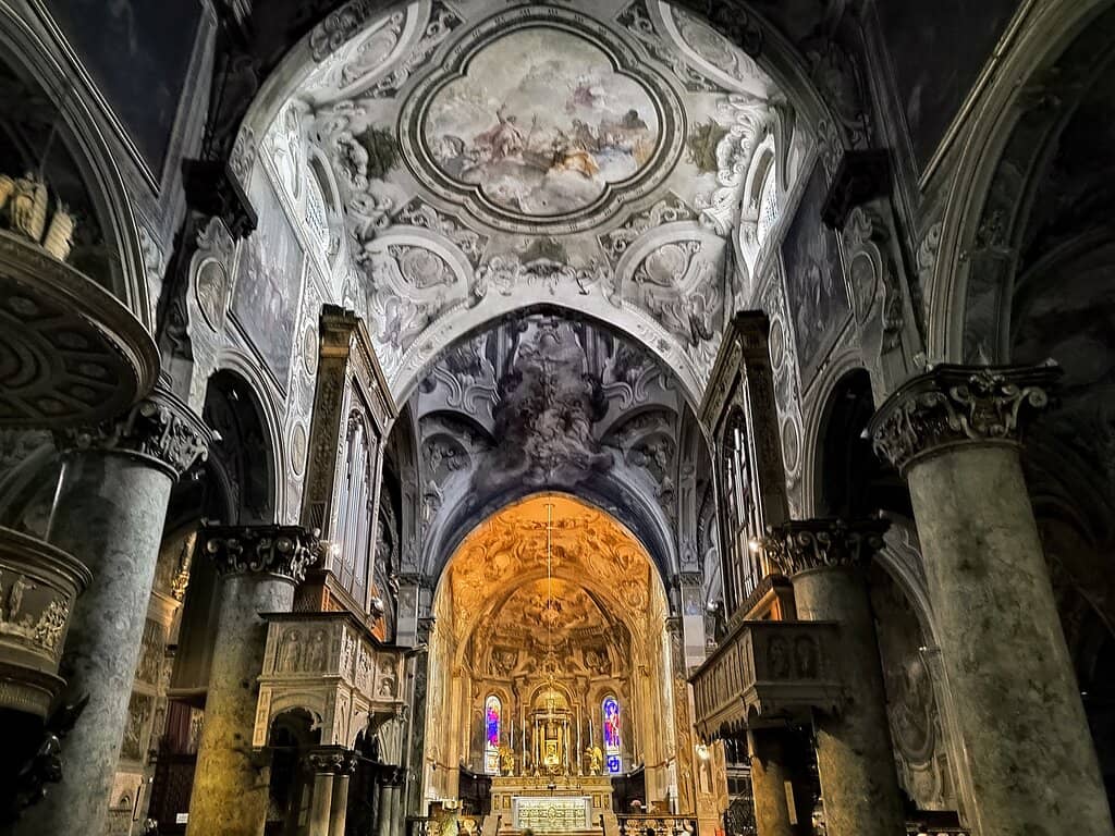Intricate Frescoes