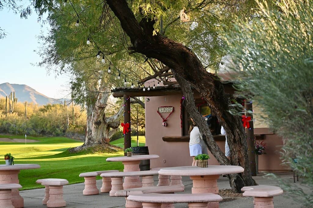 Unique Target Golf Layout