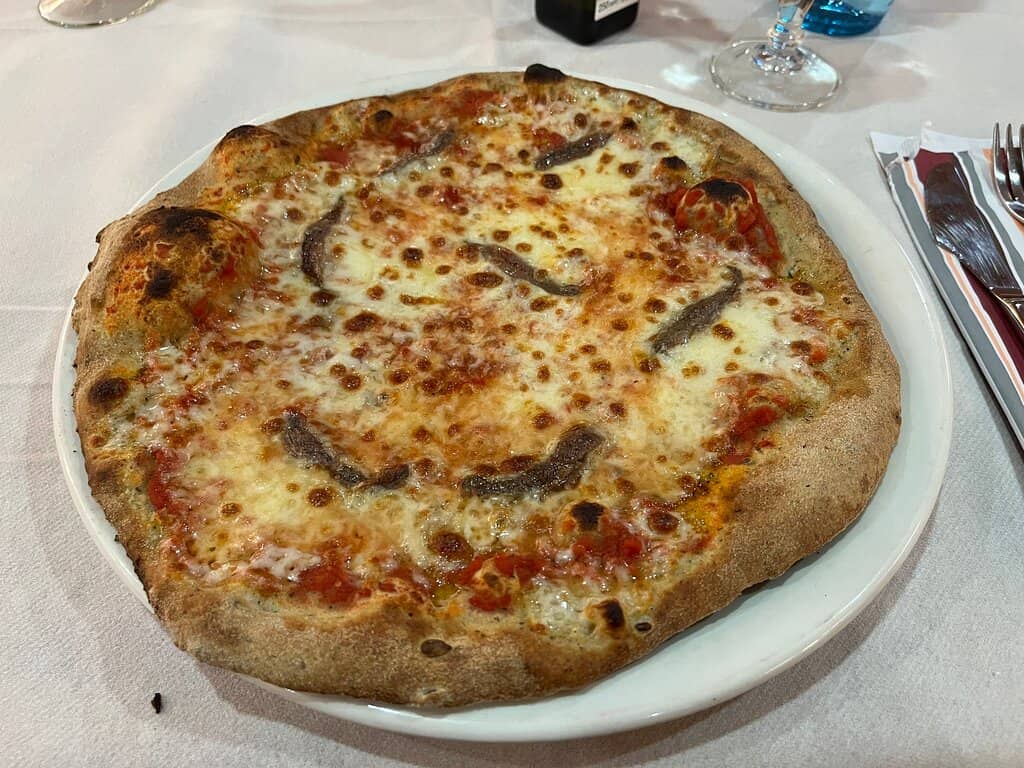 Pizza with Anchovies