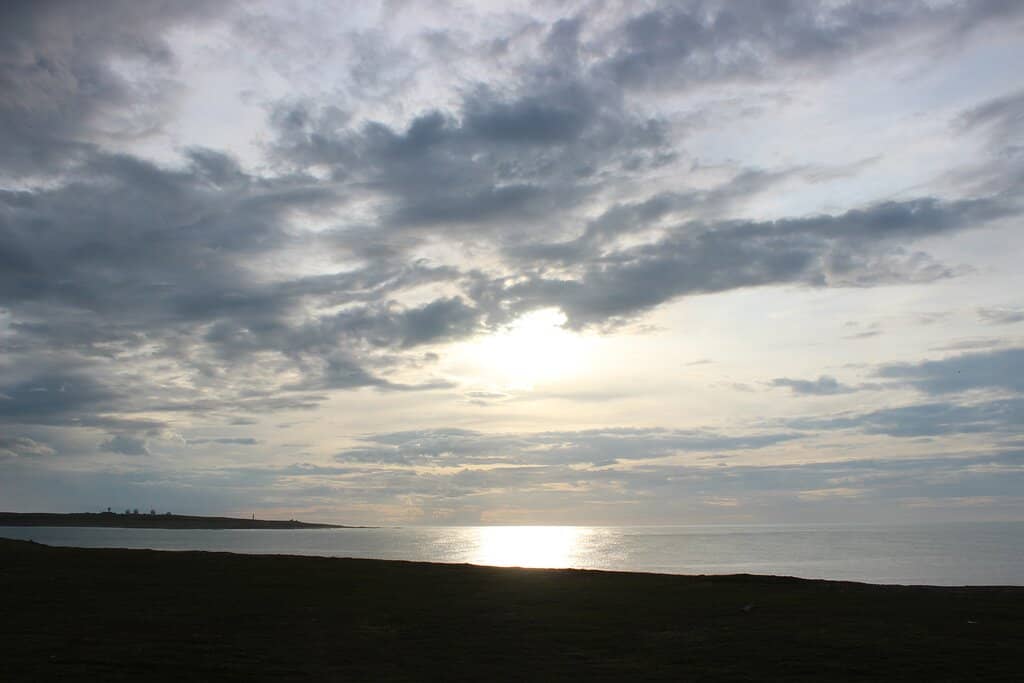 Waterfall on Skorbeevskaya River