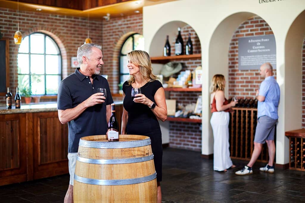 Indoor & Outdoor Tasting Rooms