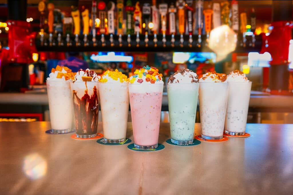 Adult Milkshakes & Unique Sides