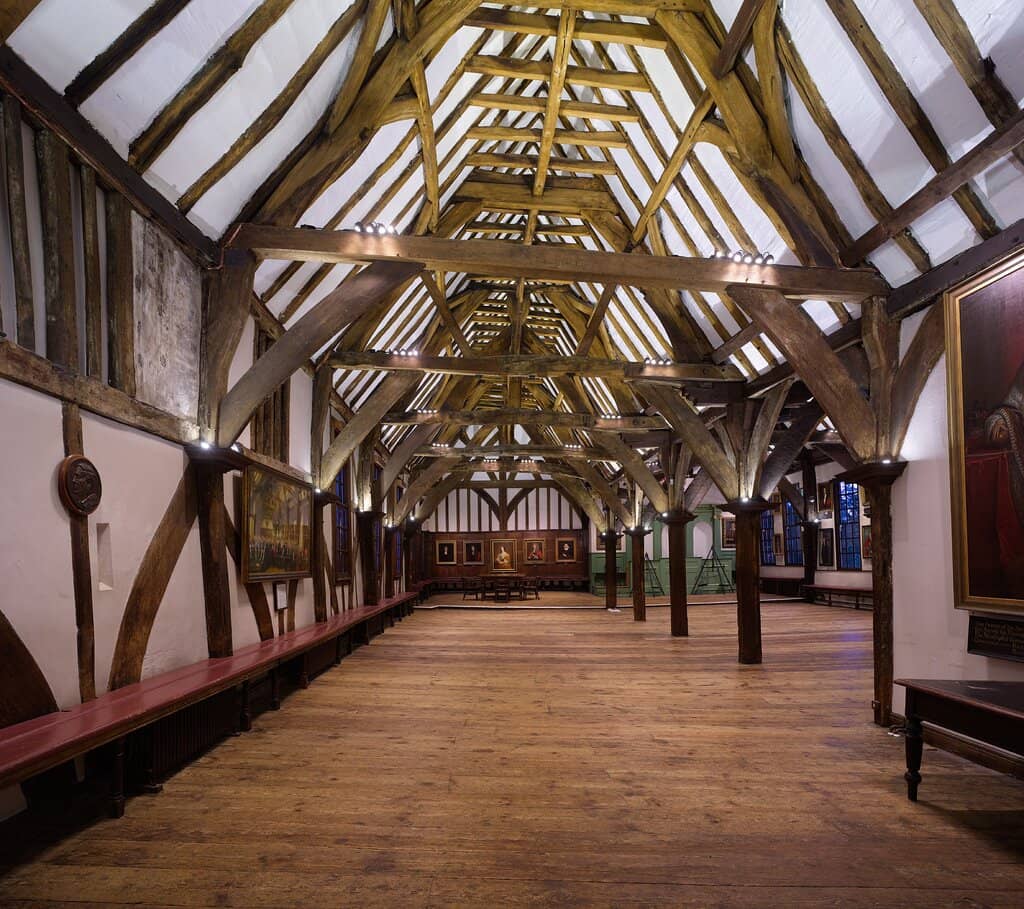 The Great Hall's Timber Frame