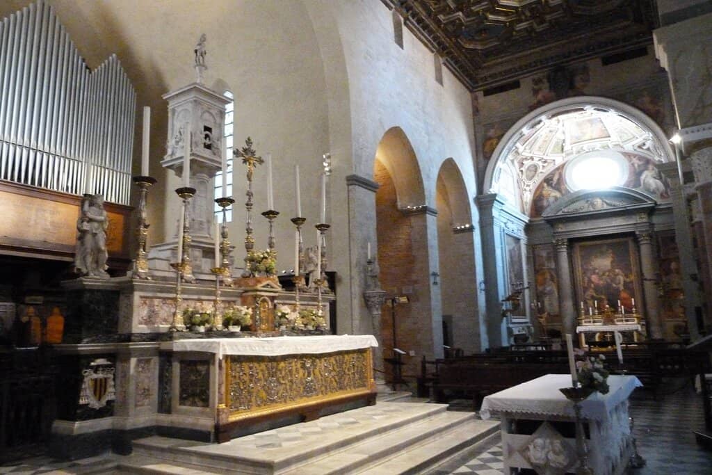 Gilded Coffered Ceiling