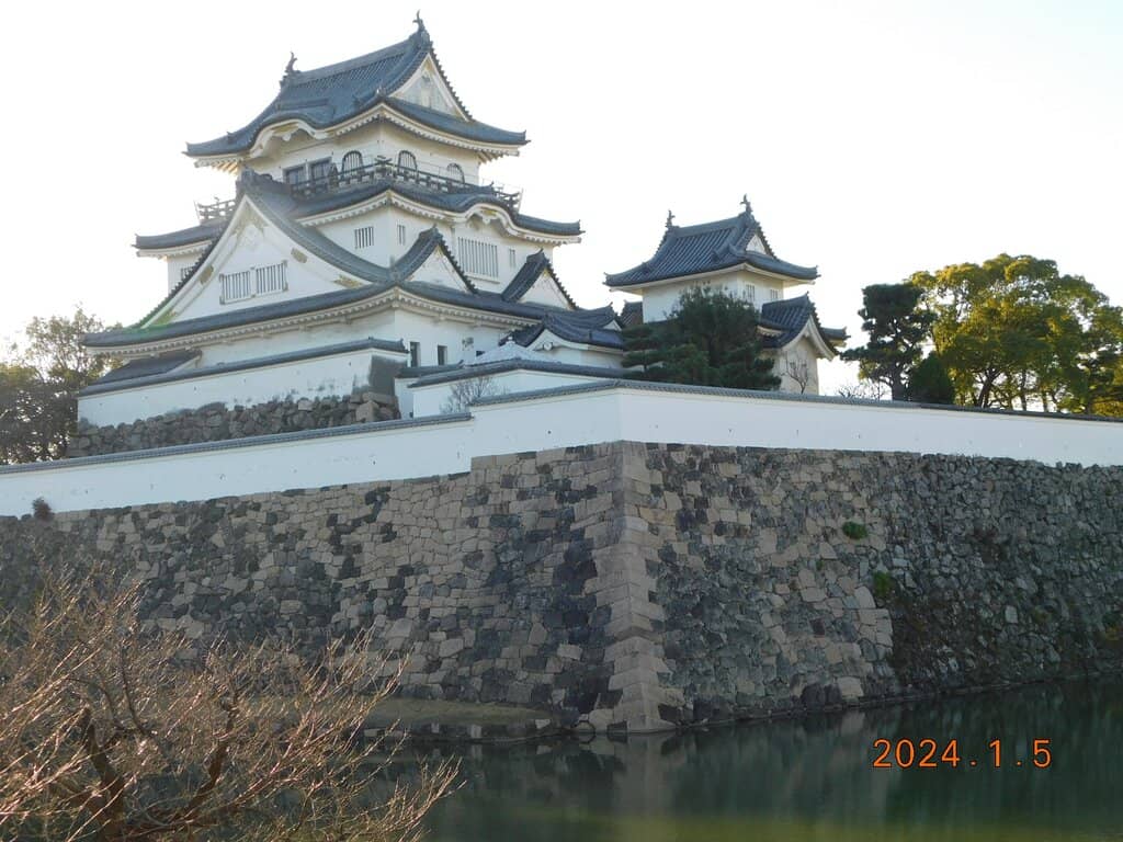 Serene Castle Moat