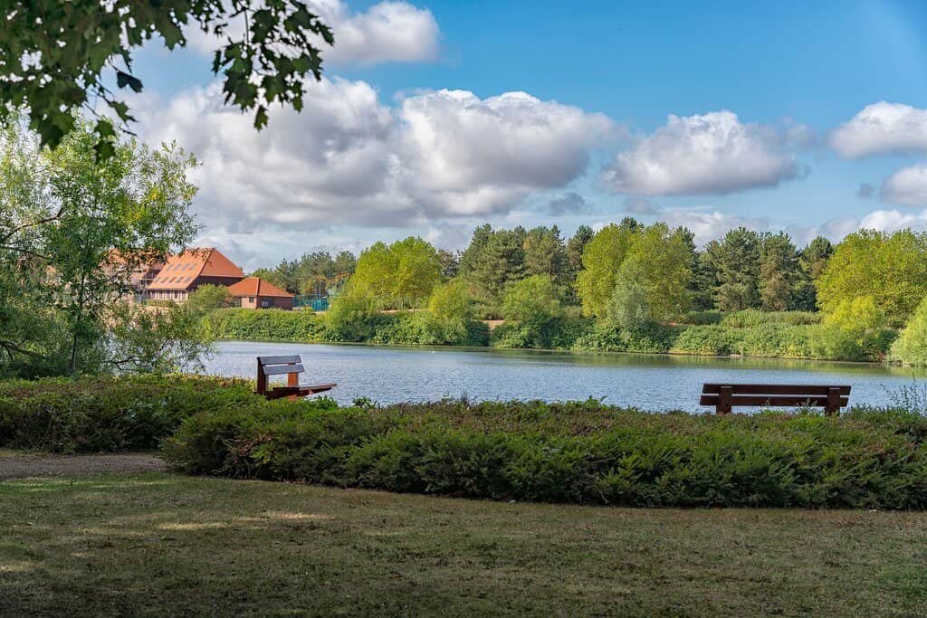 Caldecotte Lake Views
