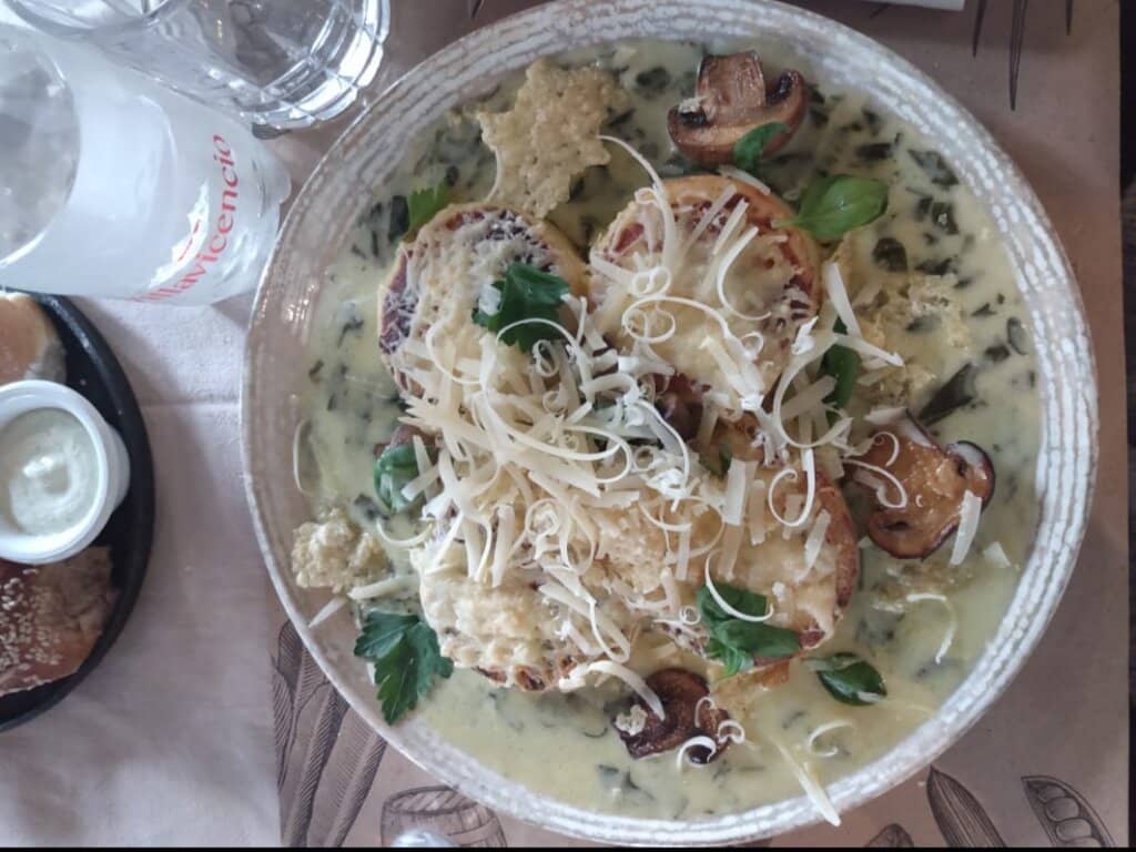 Generous Portions & Half Portions