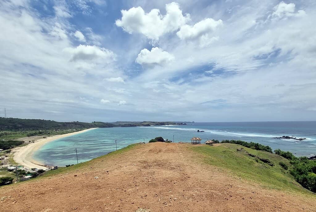 Serene White-Sand Beach