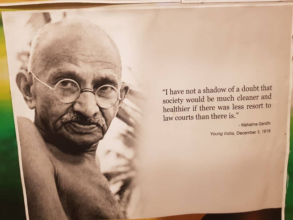 Gandhi's Ashes Memorial