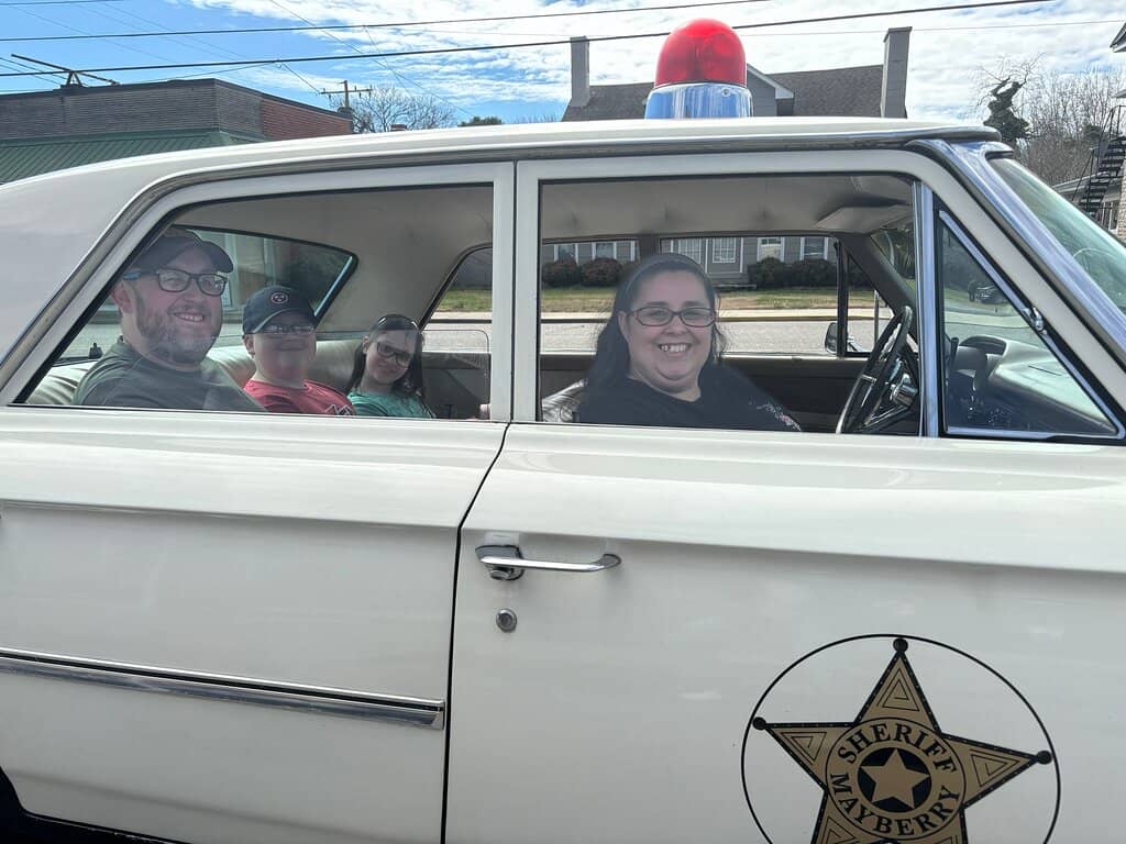 Mayberry Squad Car Tours