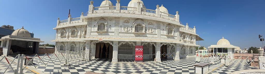 Pristine White Marble Architecture