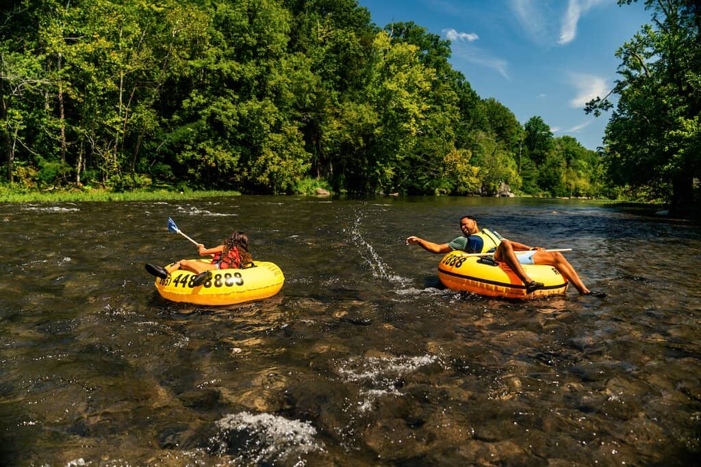 Two-Course Tubing Experience