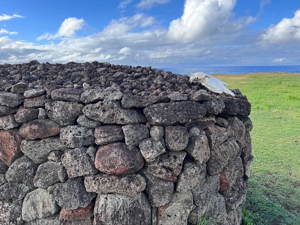 Ahu Hanga Te'e Ceremonial Platform