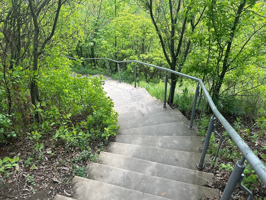 The 600+ Steps Climb