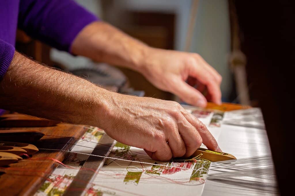 Historic Weaving Machines