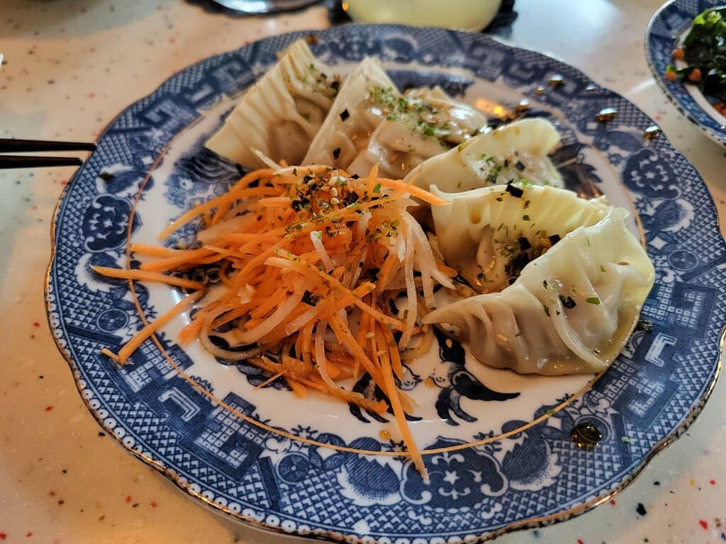 Gyoza's met varken
