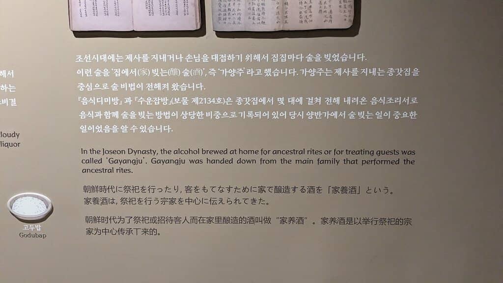 History of Korean Alcohol