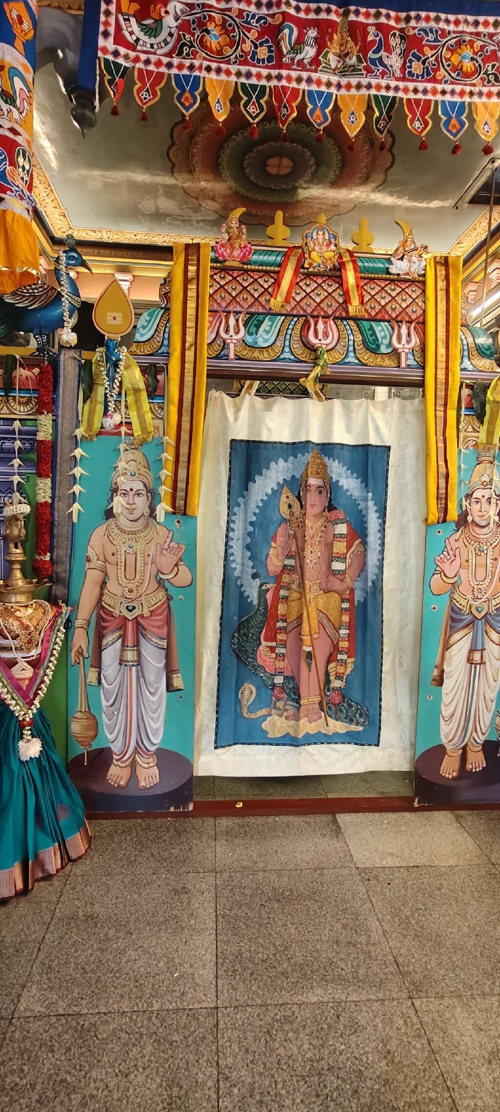 Intricate Stone Columns