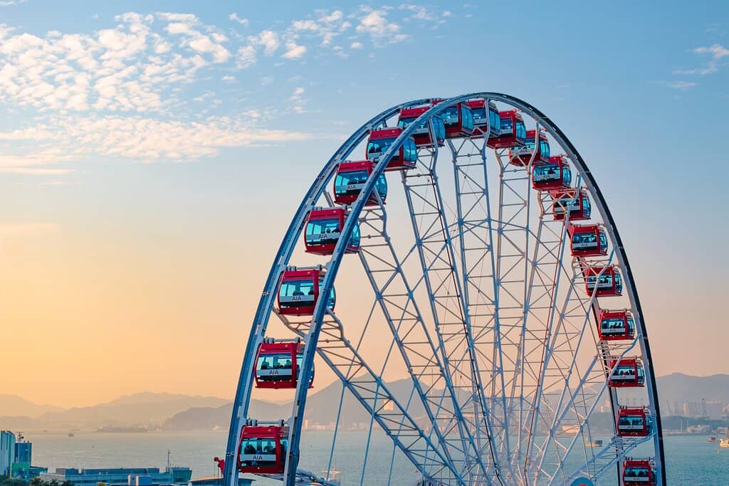 Sunset & City Lights