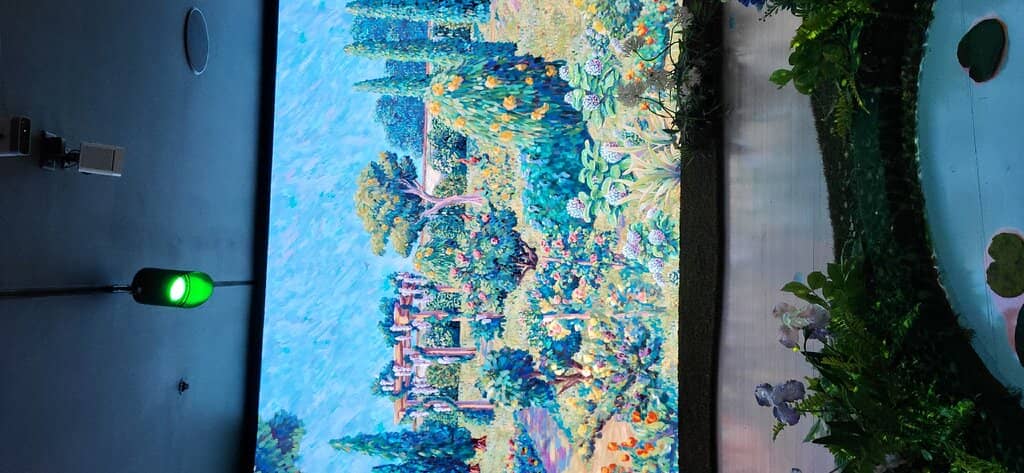 Impressionist Floral Garden